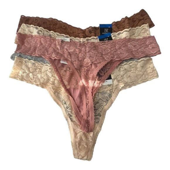 COPY - 5 INC Lace Thongs XL-B - Picture 3 of 5